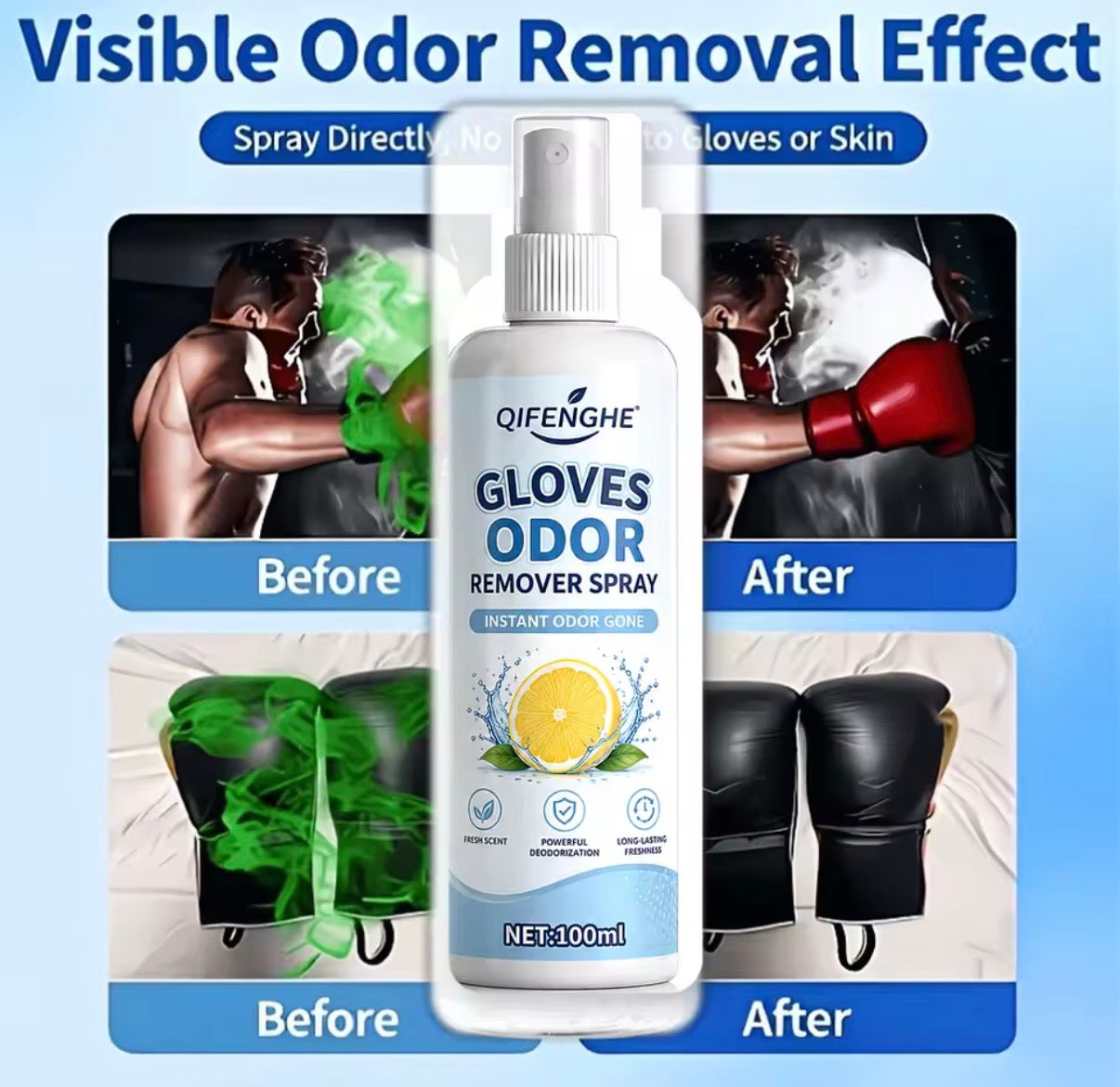 FreshGuard Pro™ – Sports Gear Odor Eliminator